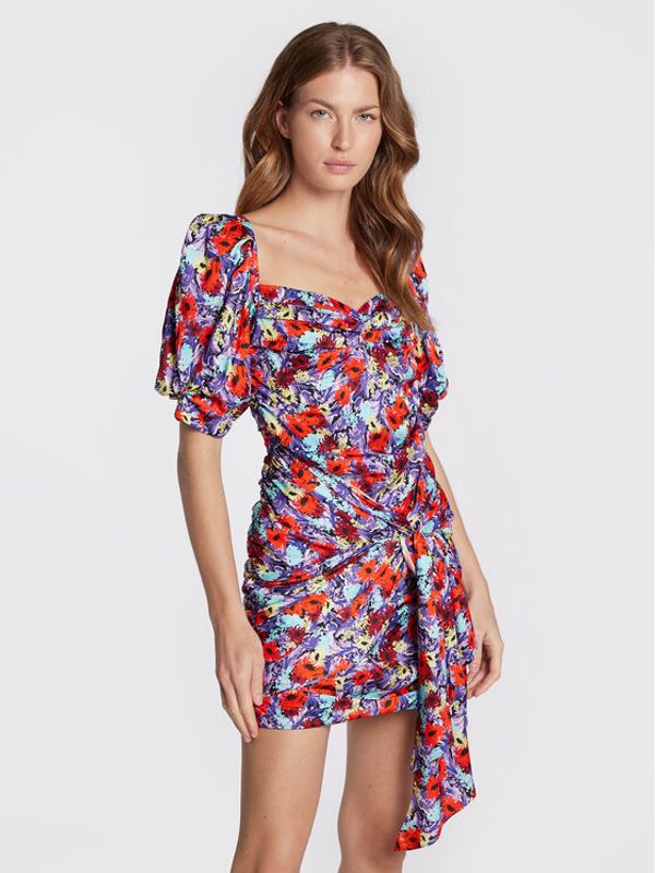 For Love & Lemons For Love & Lemons Коктейлна рокля Chiara CD2787 Цветен Slim Fit