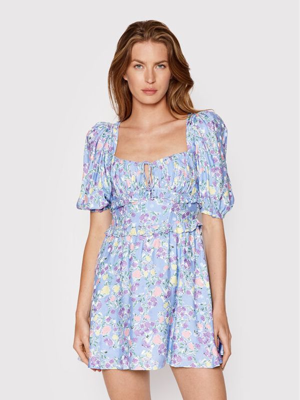 For Love & Lemons For Love & Lemons Лятна рокля Charlene CD2624 Син Regular Fit