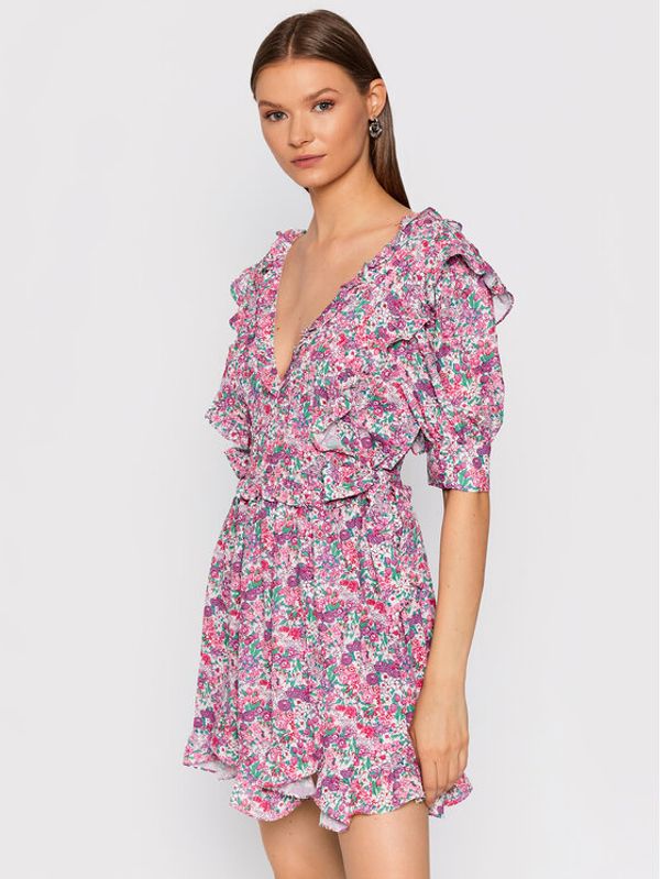 For Love & Lemons For Love & Lemons Лятна рокля Katarina CD2383 Розов Regular Fit