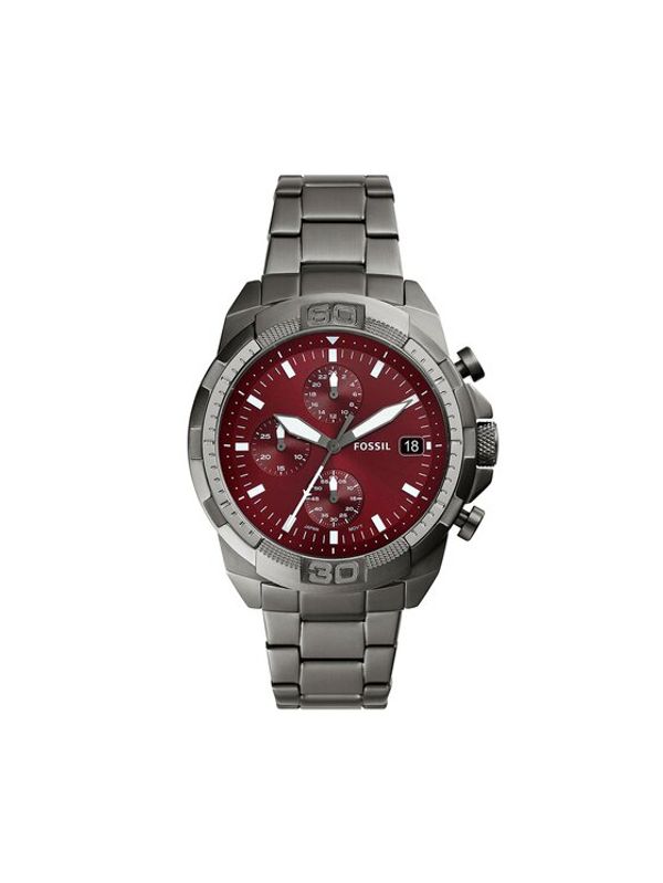 Fossil Fossil Часовник Bronson Chronograph FS6017 Сив