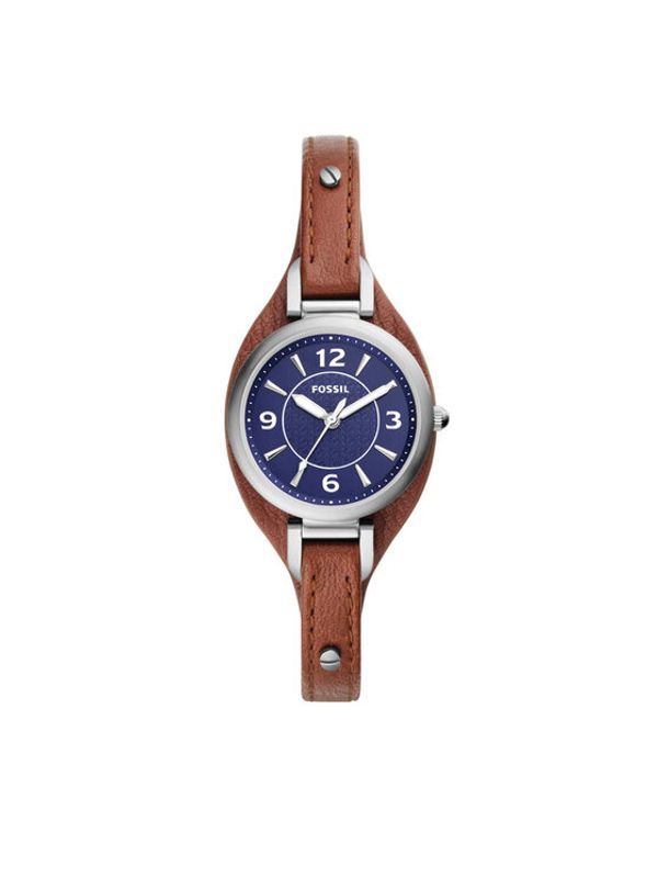 Fossil Fossil Часовник Carlie ES5205 Кафяв