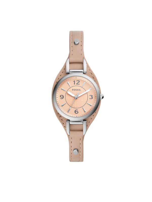 Fossil Fossil Часовник Carlie Mini ES5213 Бежов
