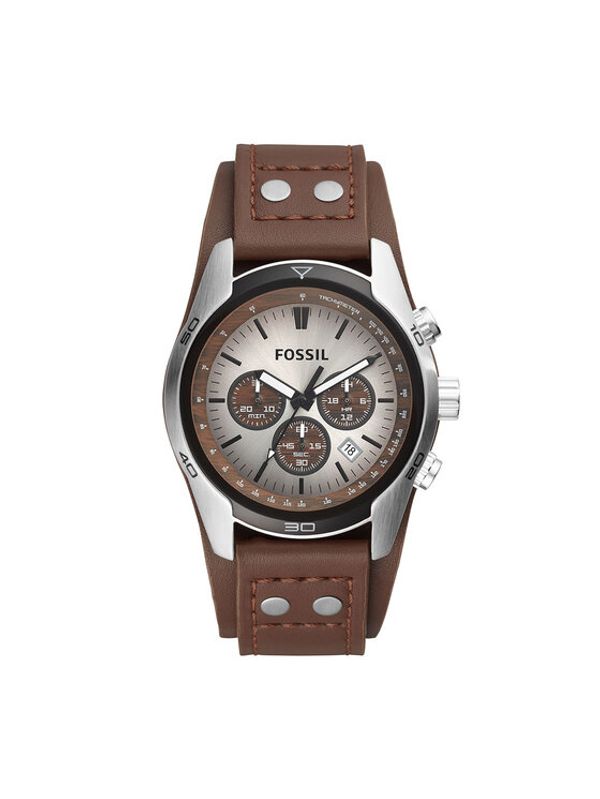 Fossil Fossil Часовник Coachman CH2565 Кафяв
