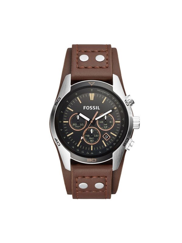 Fossil Fossil Часовник Coachman CH2891 Кафяв