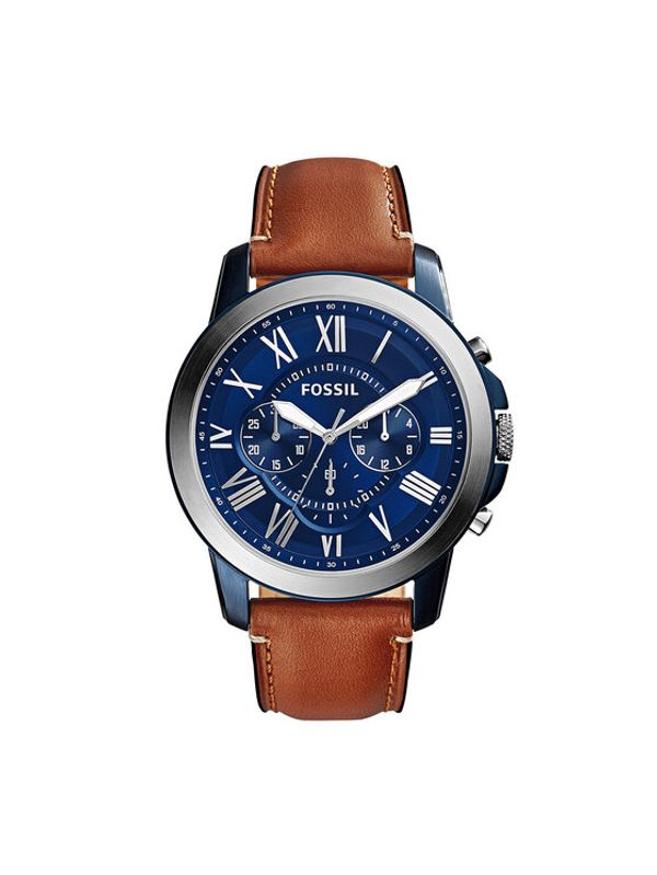 Fossil Fossil Часовник Grant FS5151 Кафяв