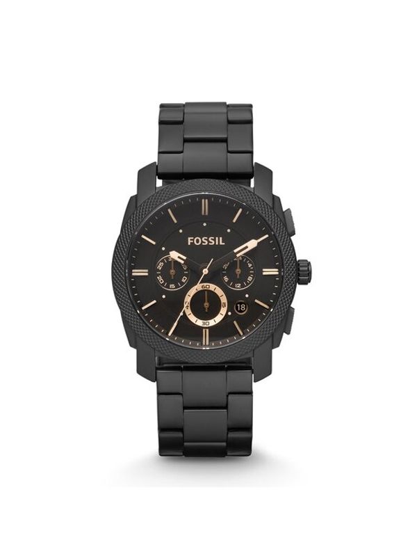 Fossil Fossil Часовник Machine FS4682 Черен
