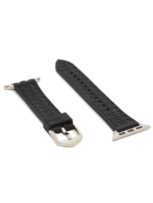 Fossil Fossil Сменяема каишка за часовник Apple Watch S380018 Черен