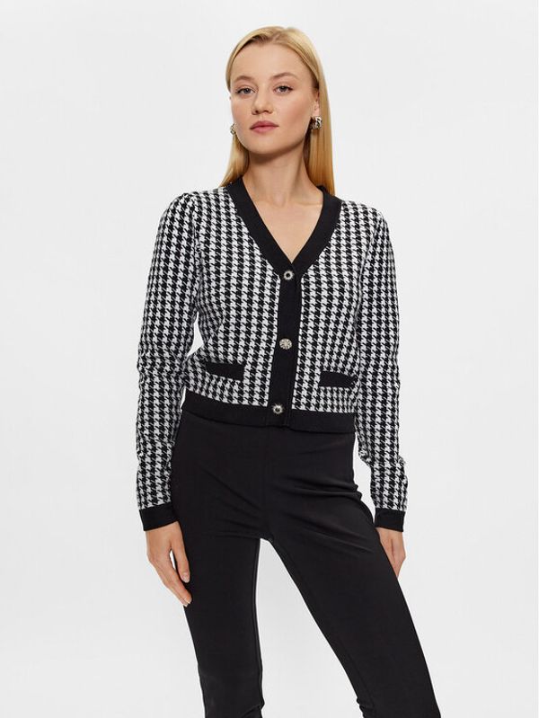 Fracomina Fracomina Кардиган FR23WT8006K502F8 Черен Regular Fit