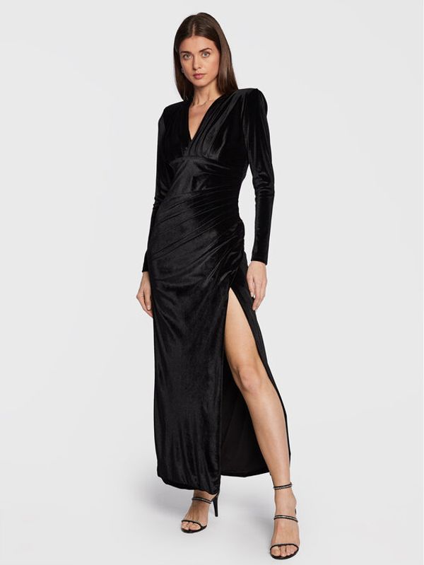 Fracomina Fracomina Официална рокля FQ22WD3005W59601 Черен Slim Fit