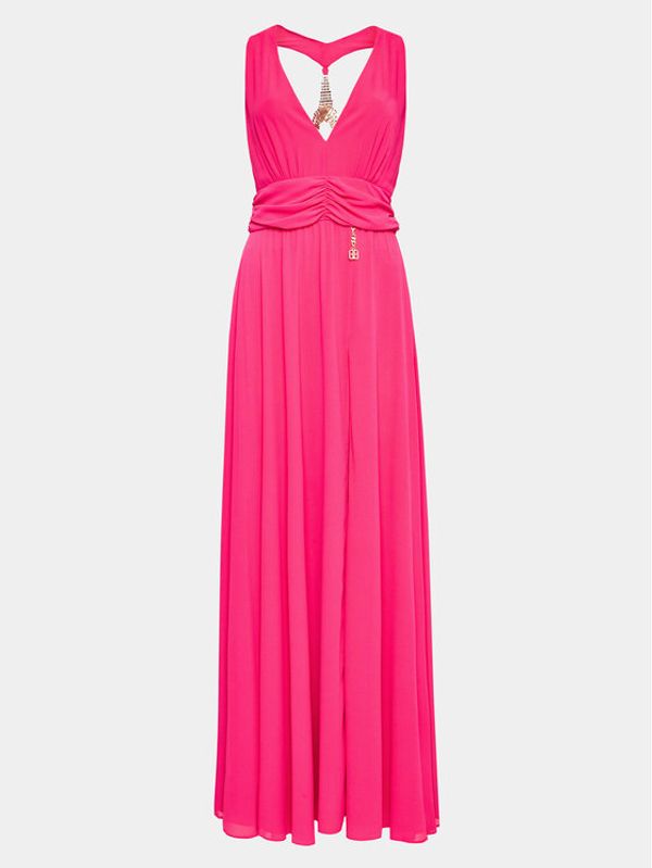 Fracomina Fracomina Официална рокля FQ23SD3004W41201 Розов Regular Fit