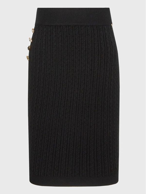 Fracomina Fracomina Пола тип молив FS22WG4002K50401 Черен Slim Fit