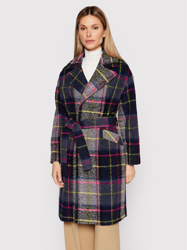 Fracomina Fracomina Преходно палто FR22WC1011W57495 Цветен Regular Fit