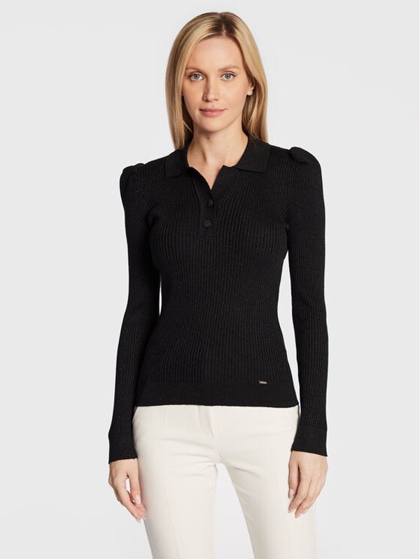 Fracomina Fracomina Пуловер FR22WT7024K459Q7 Черен Slim Fit