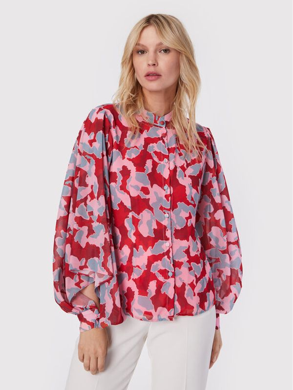 Fracomina Fracomina Риза FS22WT6004W412N4 Червен Regular Fit