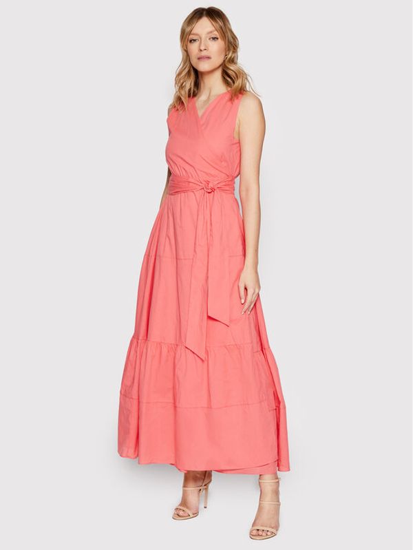 Fracomina Fracomina Рокля тип риза F322SD3004W45101 Зелен Regular Fit