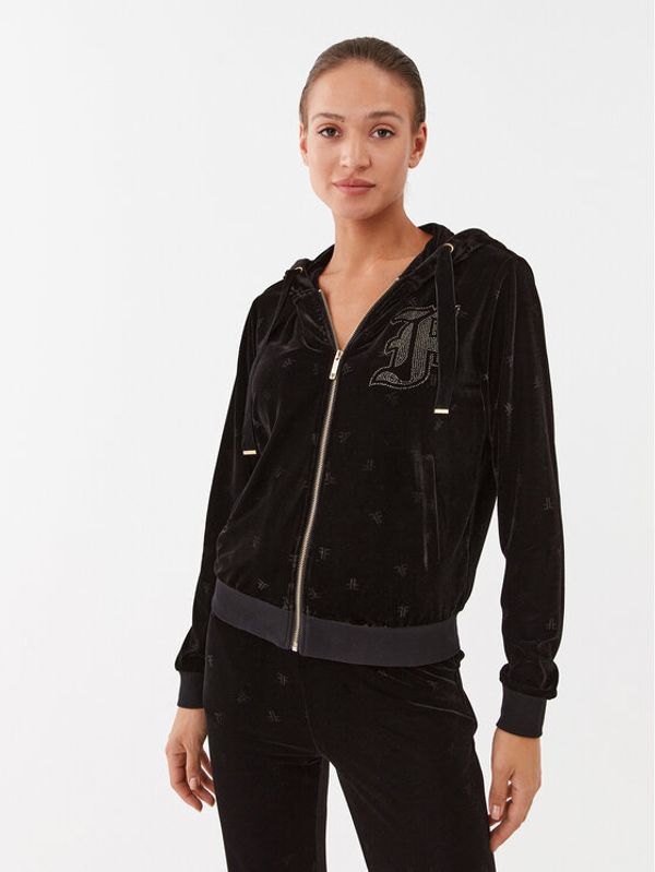 Fracomina Fracomina Суитшърт FR23WT9016F44101 Черен Regular Fit