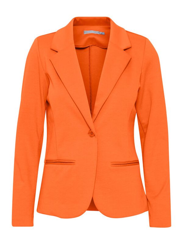 Fransa Fransa Блейзър 20605896 Оранжев Regular Fit