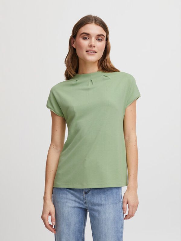 Fransa Fransa Блуза 20606485 Зелен Tight Fit