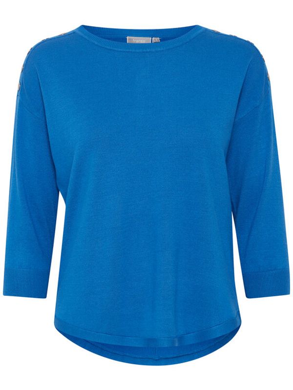 Fransa Fransa Блуза 20607204 Син Regular Fit