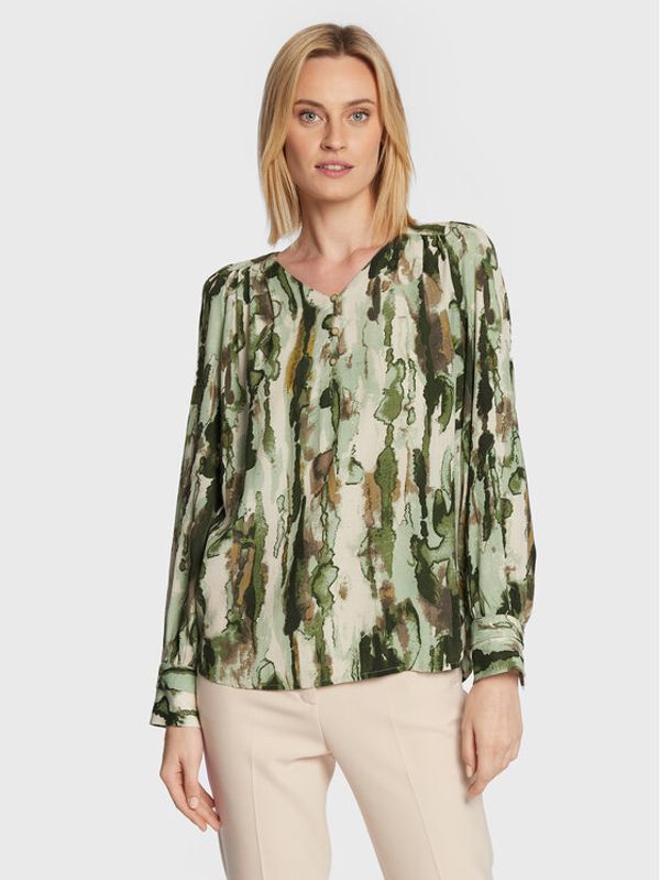 Fransa Fransa Блуза Frisadora 20611213 Зелен Regular Fit