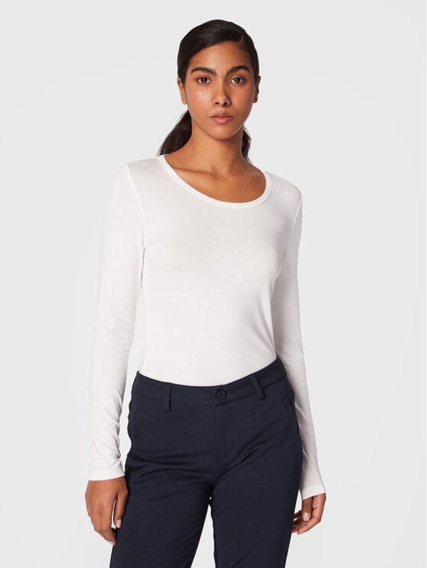 Fransa Fransa Блуза Kasic 600543 Бял Slim Fit