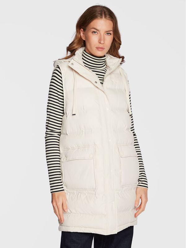 Fransa Fransa Елек Fabia 20610783 Екрю Regular Fit