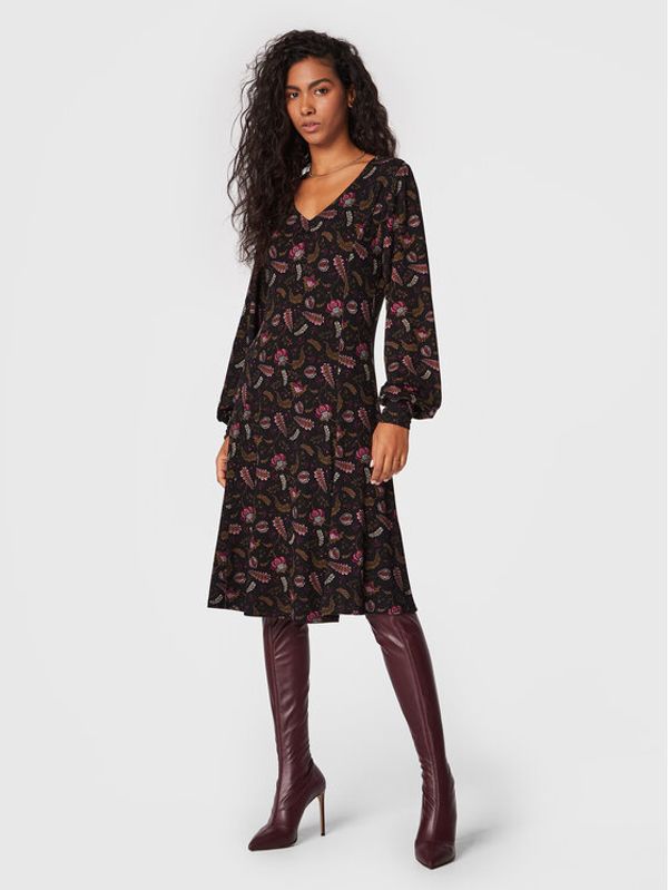 Fransa Fransa Ежедневна рокля Frann 20611245 Черен Regular Fit