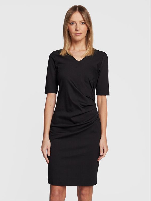 Fransa Fransa Ежедневна рокля Lano 20611304 Черен Slim Fit