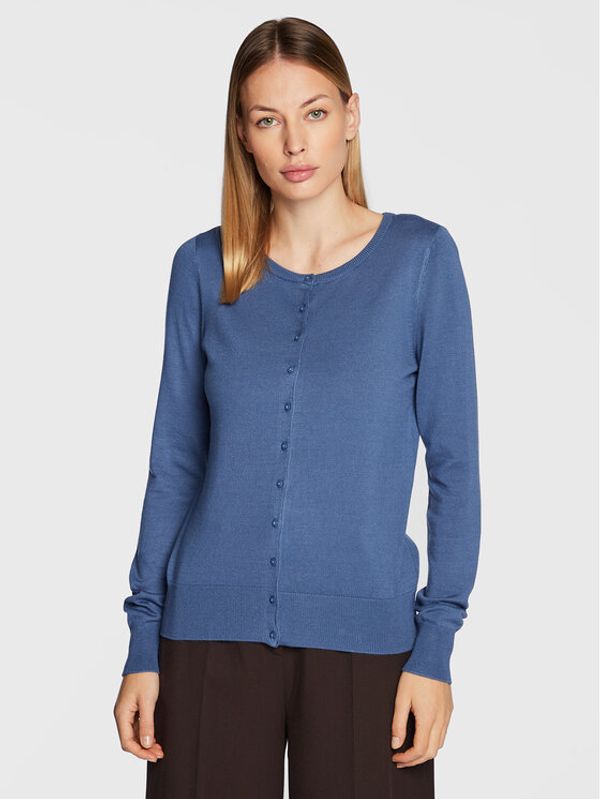 Fransa Fransa Кардиган Zubasic 20604187 Син Regular Fit