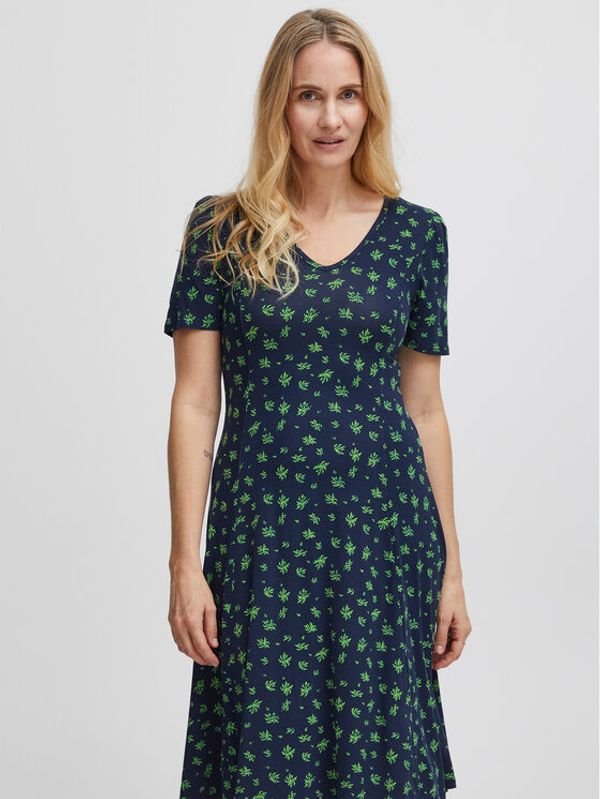 Fransa Fransa Лятна рокля 20610387 Тъмносин Regular Fit