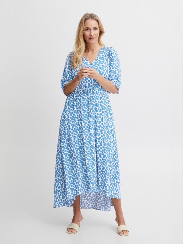 Fransa Fransa Лятна рокля 20611895 Син Relaxed Fit