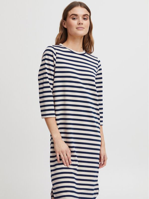 Fransa Fransa Лятна рокля 20612024 Тъмносин Relaxed Fit