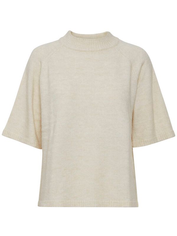 Fransa Fransa Пуловер 20611700 Бежов Relaxed Fit