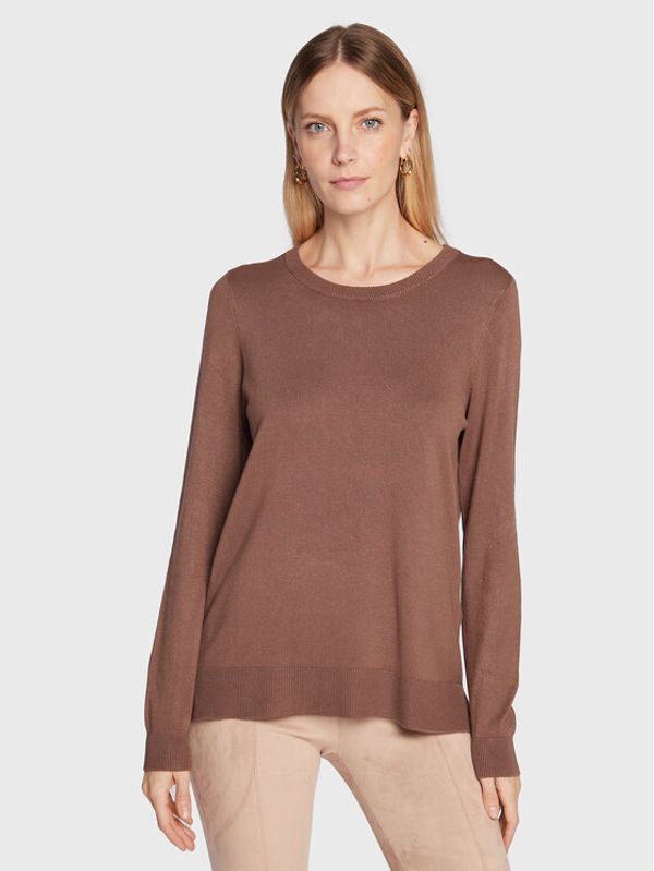 Fransa Fransa Пуловер Blume 20611445 Бежов Regular Fit