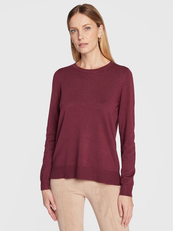 Fransa Fransa Пуловер Blume 20611445 Бордо Regular Fit