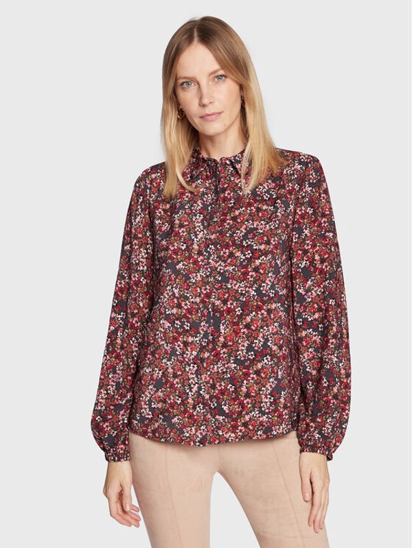 Fransa Fransa Риза Frisa 20611278 Бордо Regular Fit