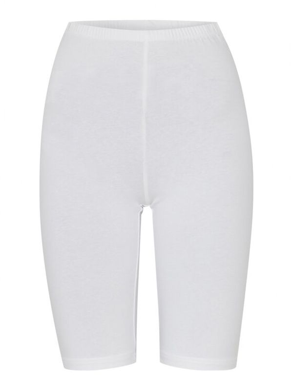 Fransa Fransa Спортни шорти 20601023 Бял Slim Fit