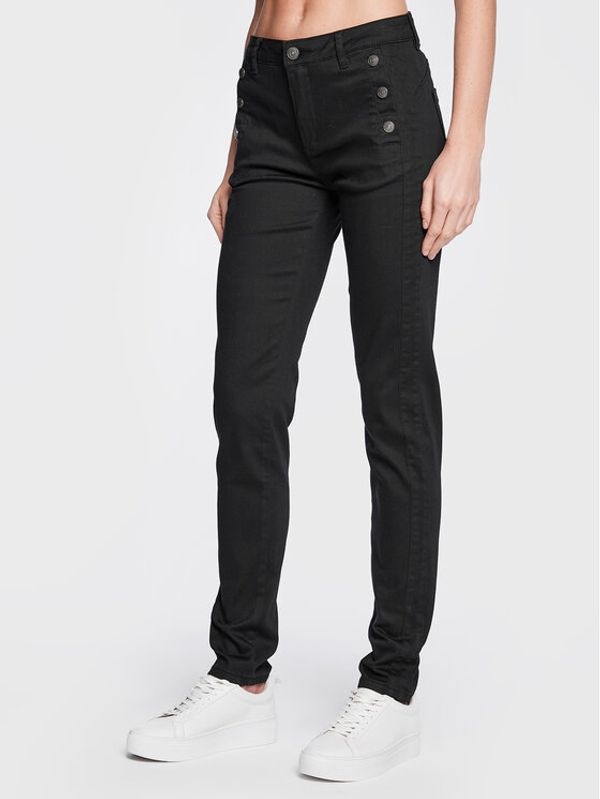 Fransa Fransa Текстилни панталони Lomax 1 20607793 Черен Tight Fit