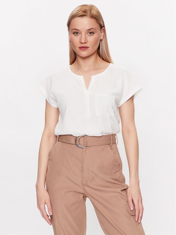 Fransa Fransa Тишърт 20603737 Екрю Regular Fit