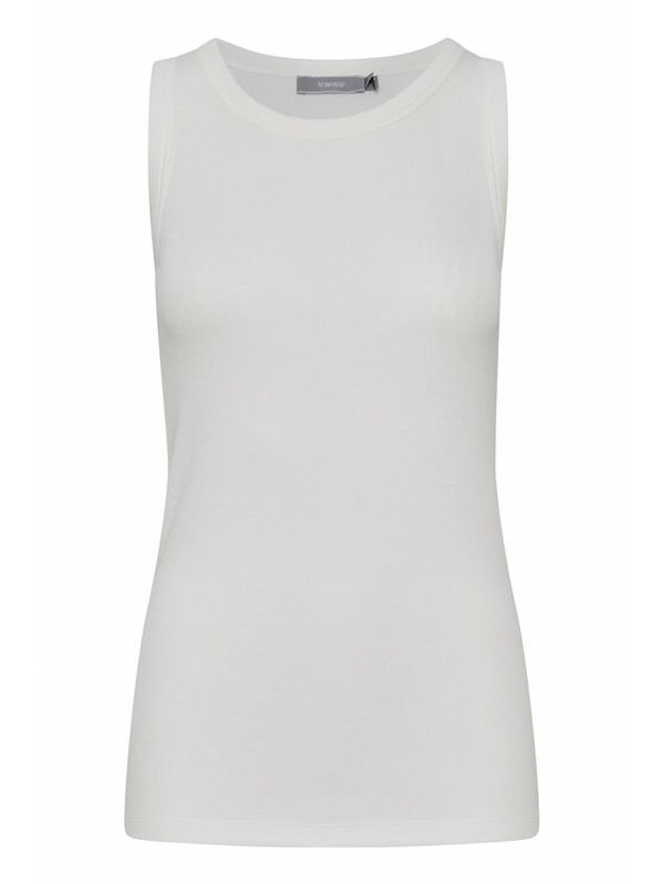 Fransa Fransa топ 20612012 Бял Slim Fit