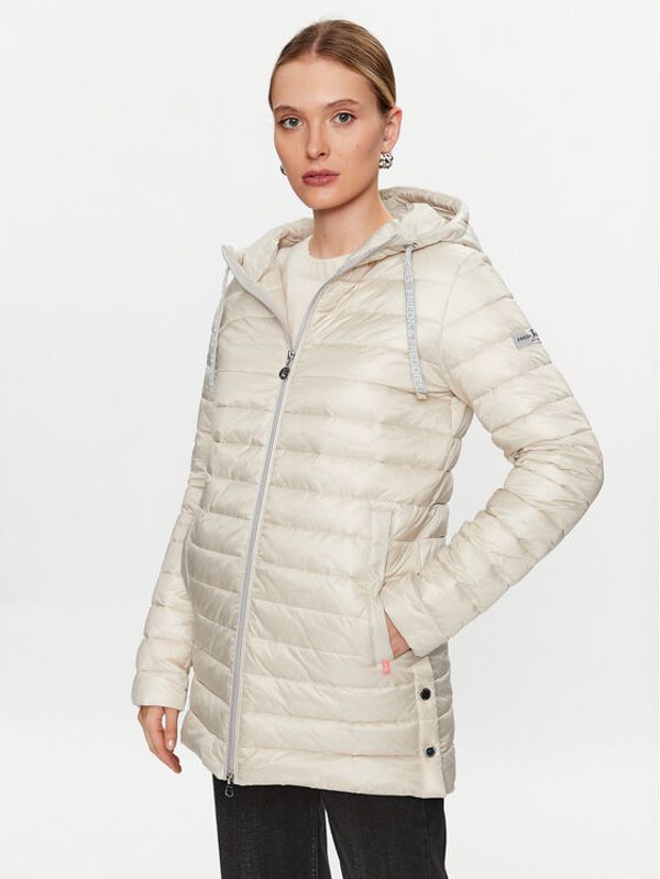 Frieda & Freddies Frieda & Freddies Пухено яке 1717 Екрю Regular Fit