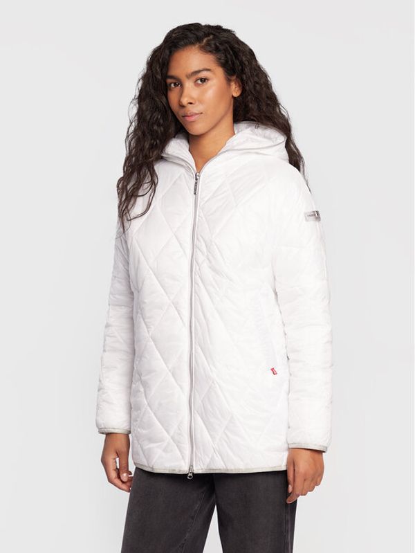 Frieda & Freddies Frieda & Freddies Пухено яке 8710 Бял Regular Fit
