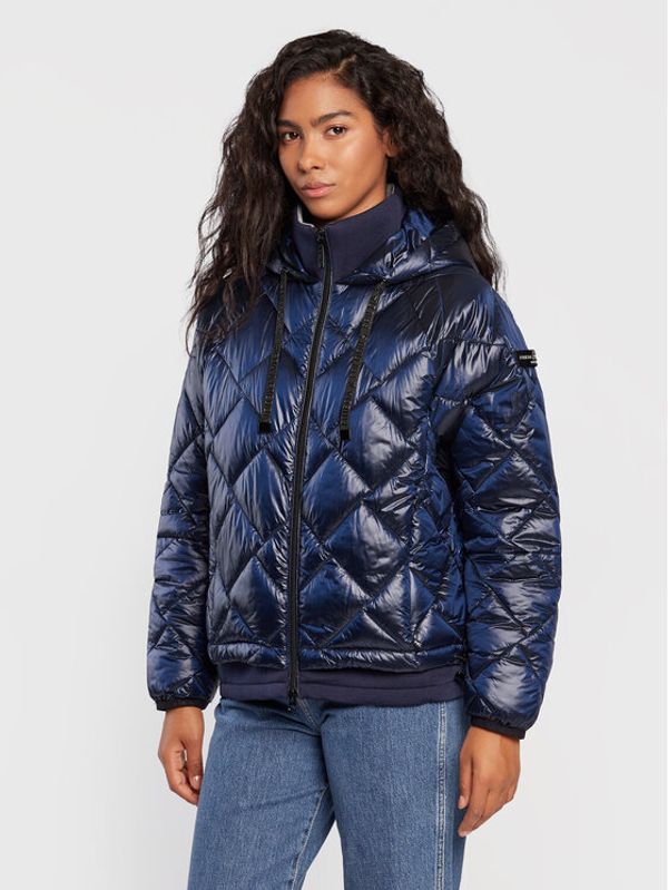 Frieda & Freddies Frieda & Freddies Пухено яке 8720 Тъмносин Regular Fit