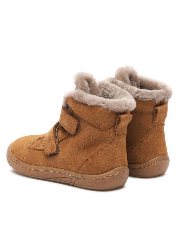 Froddo Froddo Ботуши Minni Suede Velcro G2110126-2 S Кафяв