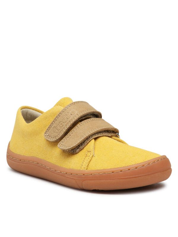 Froddo Froddo Обувки Barefoot Vegan Velcro G3130229-6 Жълт