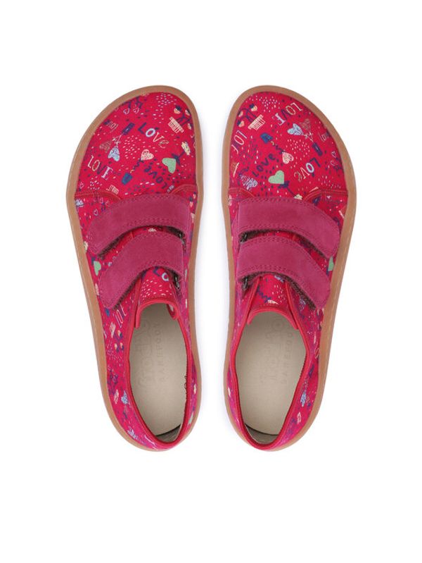 Froddo Froddo Сникърси Barefoot Canvas G1700358-5 Dd Розов