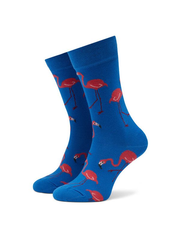 Funny Socks Funny Socks Дълги чорапи unisex Flamingos SM1/02 Син