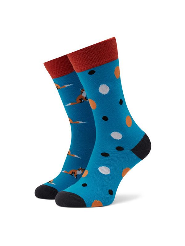 Funny Socks Funny Socks Дълги чорапи unisex Fox SM1/10 Син