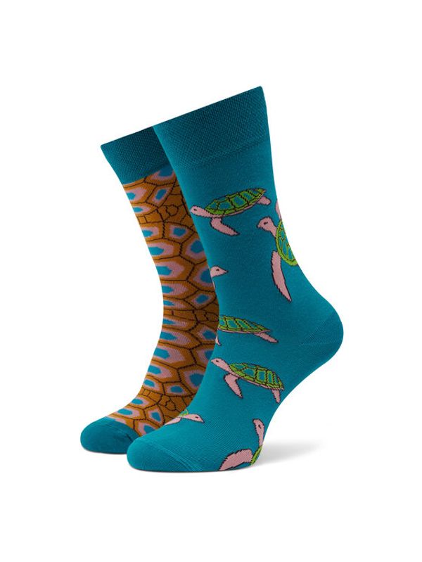 Funny Socks Funny Socks Дълги чорапи unisex Turtle SM1/21 Син