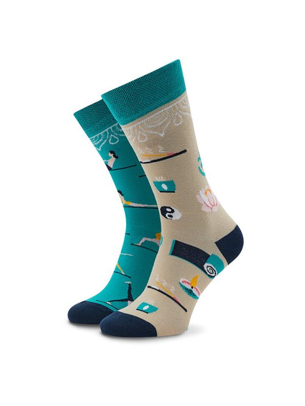 Funny Socks Funny Socks Дълги чорапи unisex Yoga SM1/68 Цветен